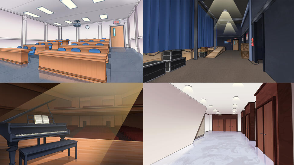 Love&#39;s Crescendo Backgrounds