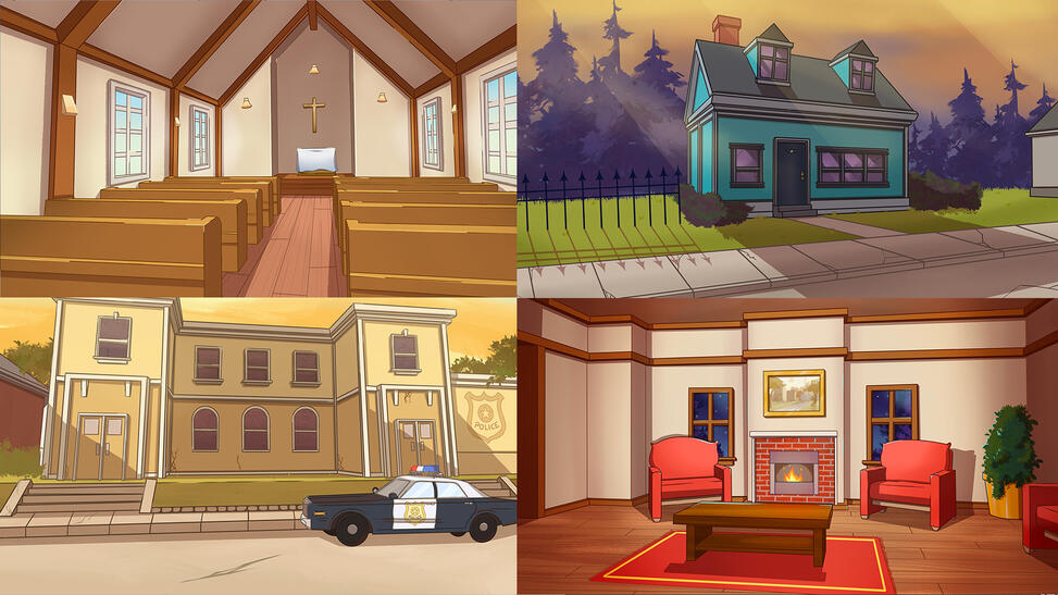 Not It: Spookiest Edition Backgrounds